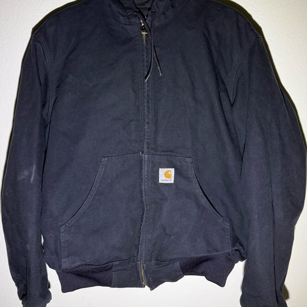Vintage Carhartt J140 Black Duck Active Jacket size Medium
